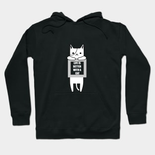 funny cats quotes t-shirts 2022 Hoodie